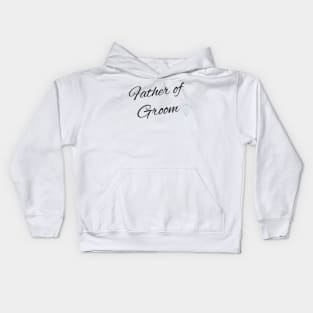 father of groom Kids Hoodie